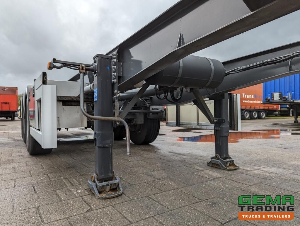 Burg BPO 12-27 3-Assen BPW ADR EX/II EX/III FL OX AT - Trommelremmen - 20/30FT TankChassis - RVS Driptray/Toolbox (O1824)