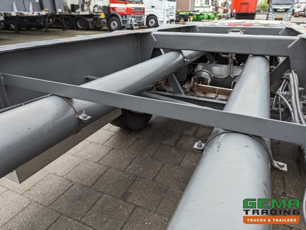 Burg BPO 12-27 3-Assen BPW ADR EX/II EX/III FL OX AT - Trommelremmen - 20/30FT TankChassis - RVS Driptray/Toolbox (O1824)