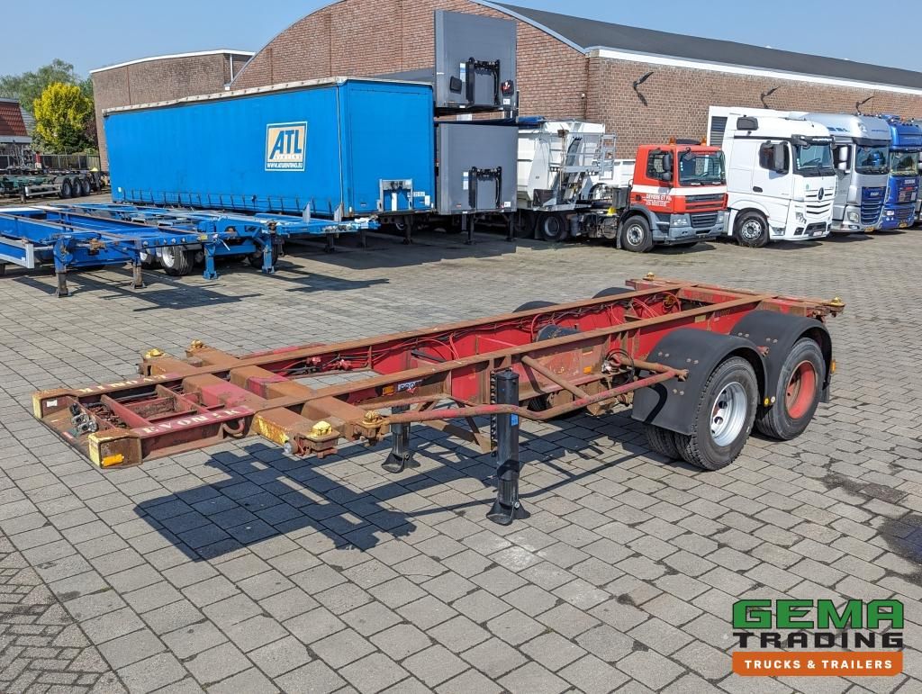 Krone SZC 20FT 2-Assen ROR - STEEL Suspension - DOUBLE tires - DrumBrakes (O1869)