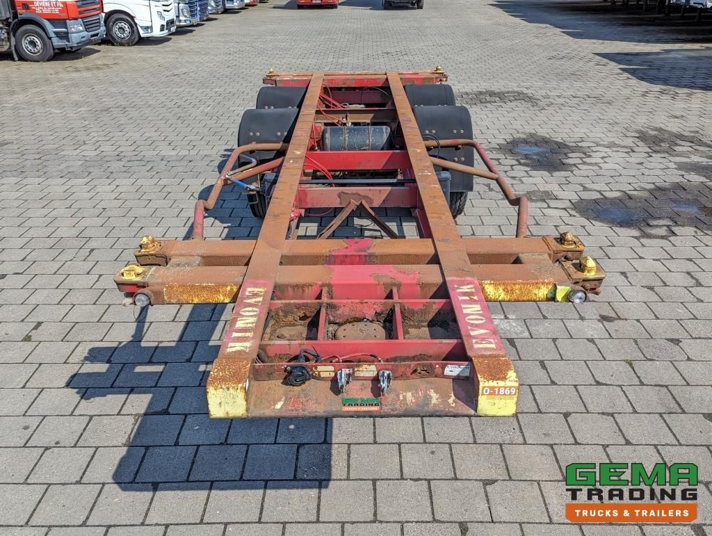 Krone SZC 20FT 2-Assen ROR - STEEL Suspension - DOUBLE tires - DrumBrakes (O1869)