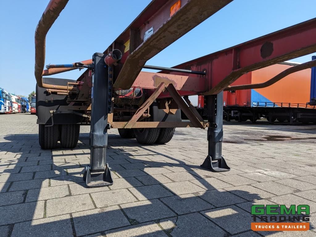 Krone SZC 20FT 2-Assen ROR - STEEL Suspension - DOUBLE tires - DrumBrakes (O1869)