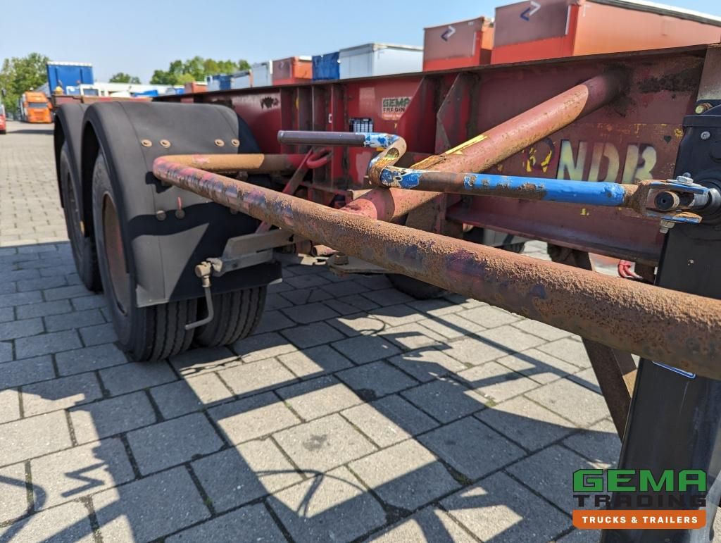 Krone SZC 20FT 2-Assen ROR - STEEL Suspension - DOUBLE tires - DrumBrakes (O1869)
