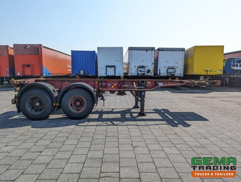 Krone SZC 20FT 2-Assen ROR - STEEL Suspension - DOUBLE tires - DrumBrakes (O1869)