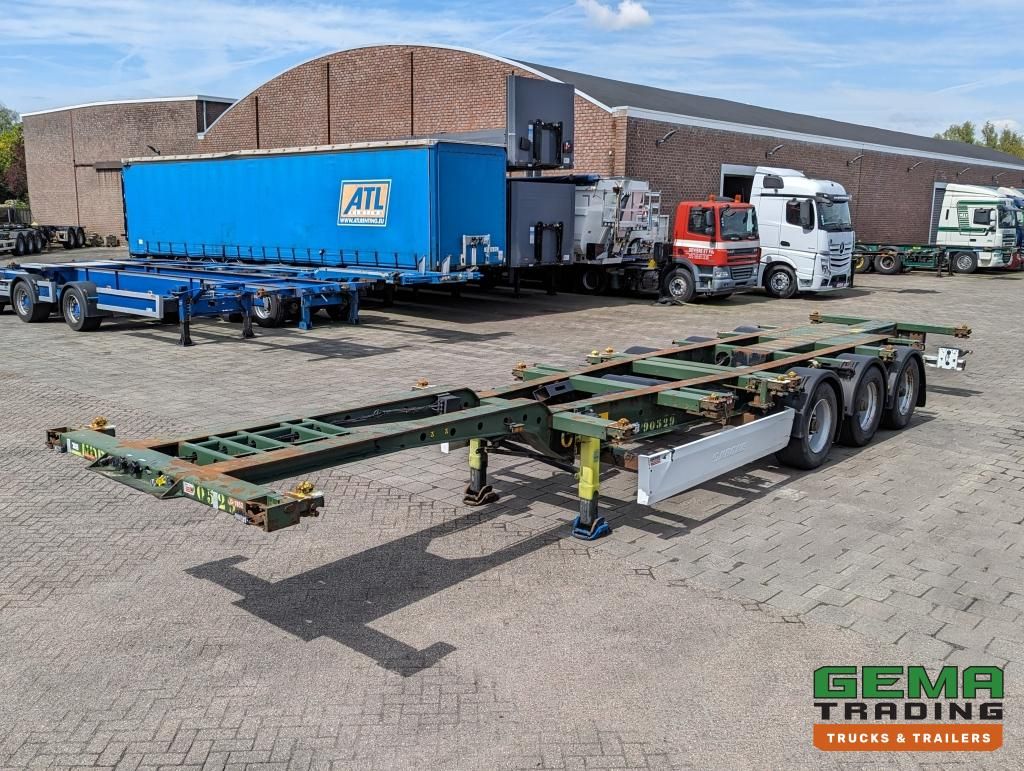 Krone SD 27 3-Assen BPW RearSlider - DrumBrakes - 5280kg (O1852)