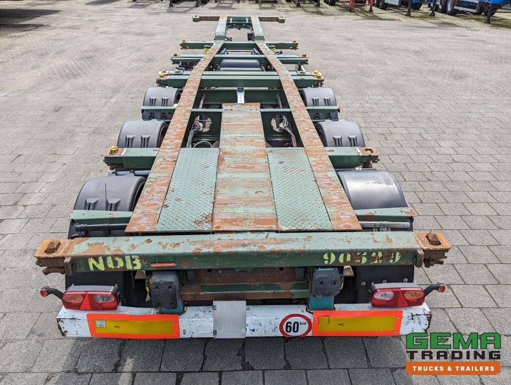 Krone SD 27 3-Assen BPW RearSlider - DrumBrakes - 5280kg (O1852)