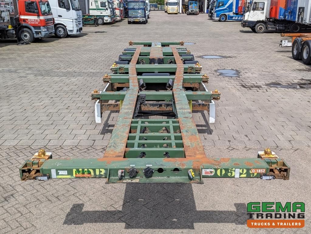 Krone SD 27 3-Assen BPW RearSlider - DrumBrakes - 5280kg (O1852)