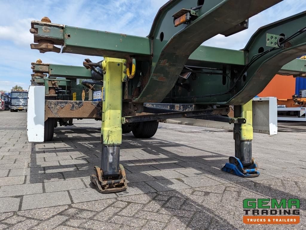 Krone SD 27 3-Assen BPW RearSlider - DrumBrakes - 5280kg (O1852)