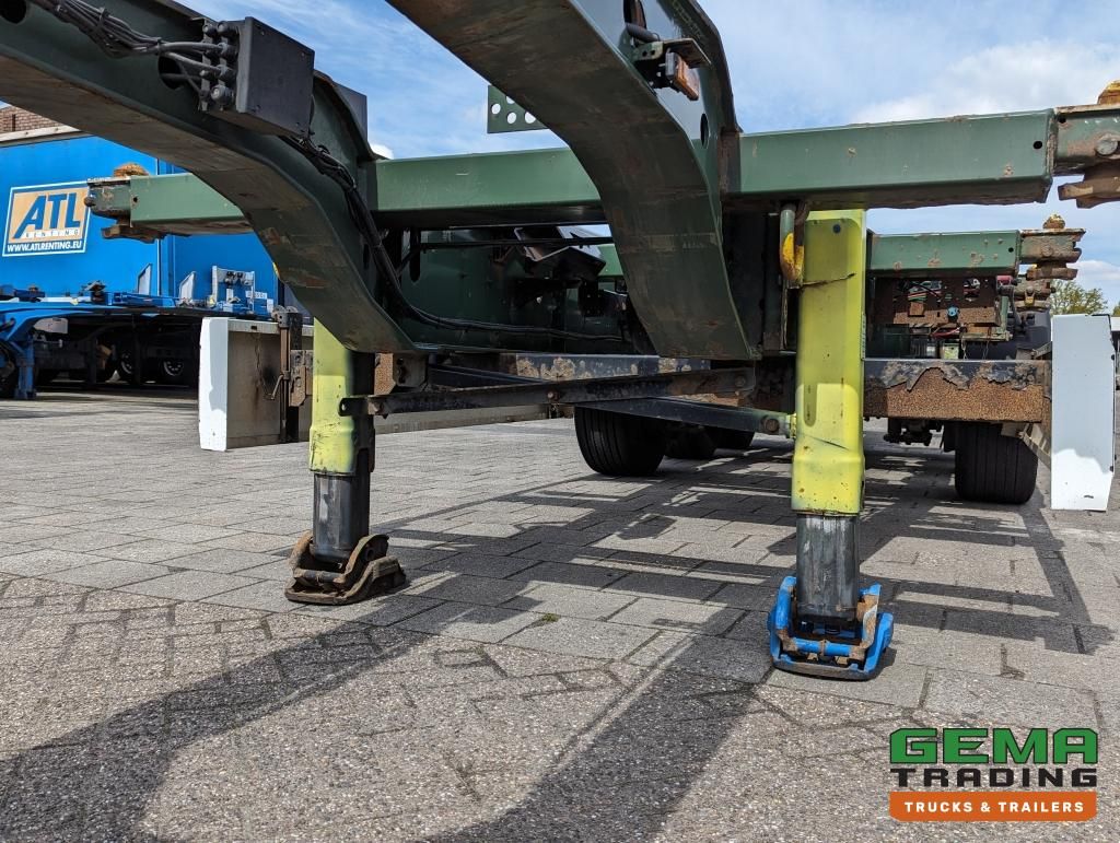 Krone SD 27 3-Assen BPW RearSlider - DrumBrakes - 5280kg (O1852)