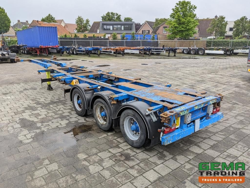 Krone SD 27 3-Assen BPW DrumBrakes - 5280kg - 1x 20FT 2x 20FT 30FT 40FT (O1867)