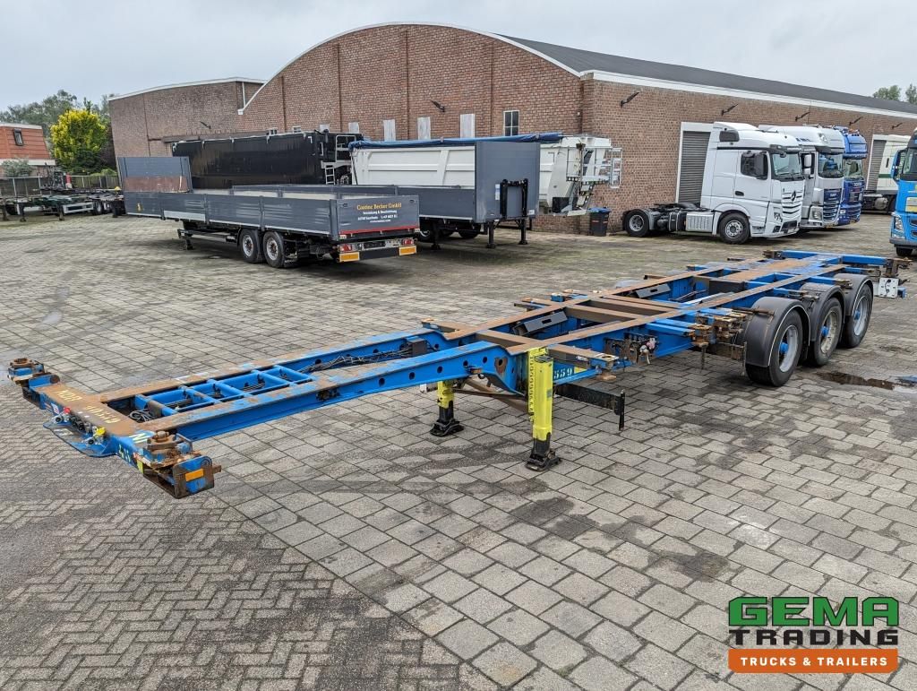 Krone SD 27 3-Assen BPW DrumBrakes - 5280kg - 1x 20FT 2x 20FT 30FT 40FT (O1867)