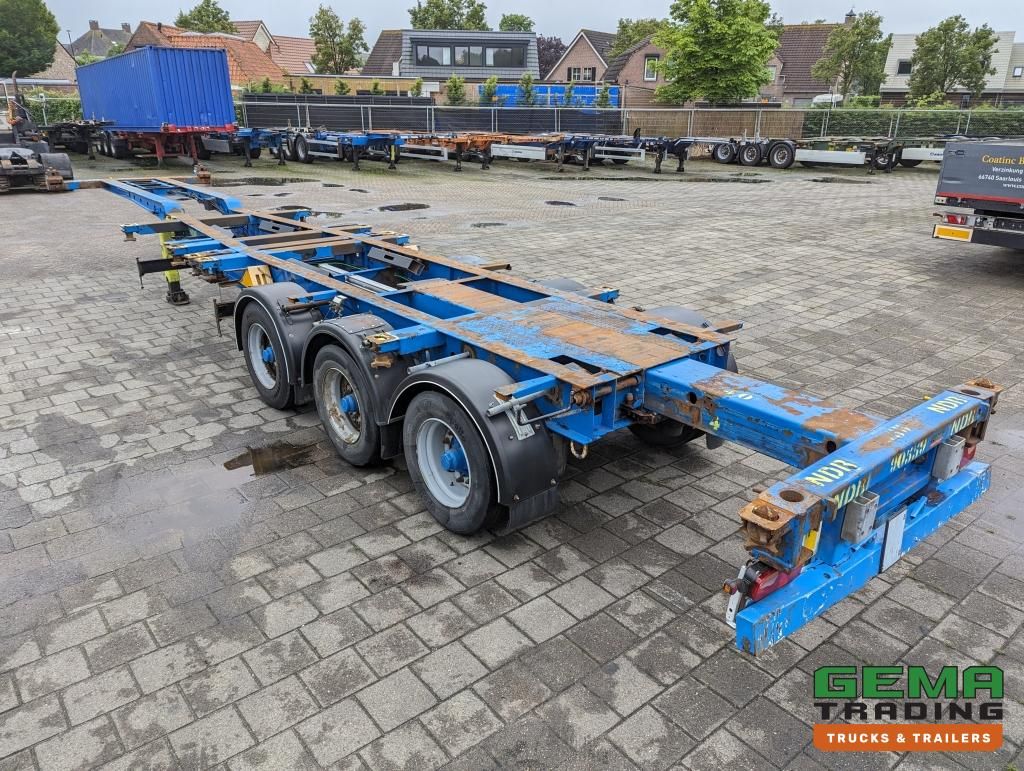 Krone SD 27 3-Assen BPW DrumBrakes - 5280kg - 1x 20FT 2x 20FT 30FT 40FT (O1867)