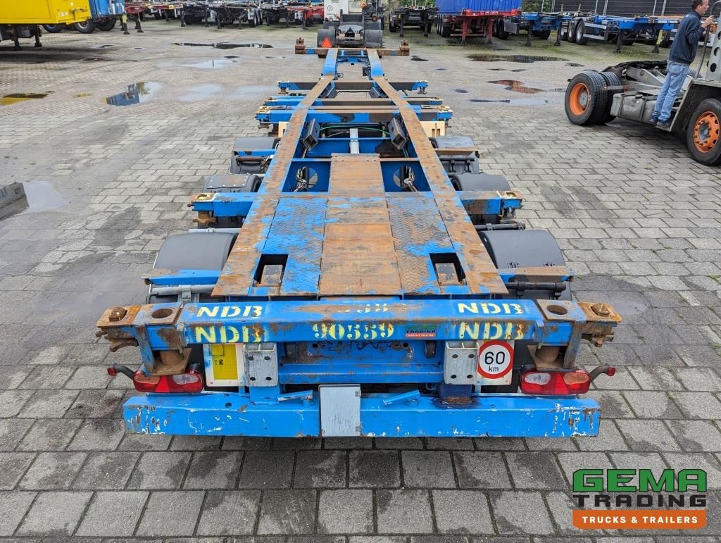 Krone SD 27 3-Assen BPW DrumBrakes - 5280kg - 1x 20FT 2x 20FT 30FT 40FT (O1867)