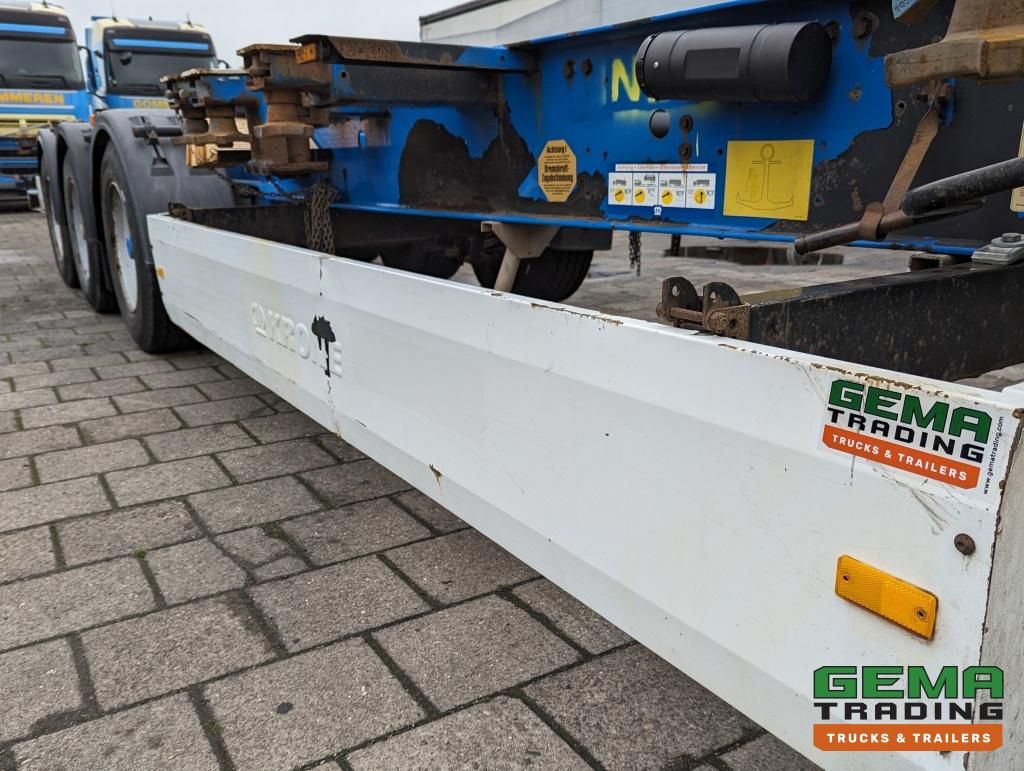 Krone SD 27 3-Assen BPW DrumBrakes - 5280kg - 1x 20FT 2x 20FT 30FT 40FT (O1867)