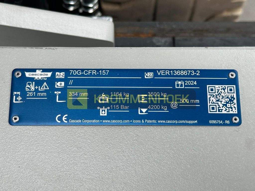 Cascade 70G-CFR-157 Roterende vorkenklem KH8477