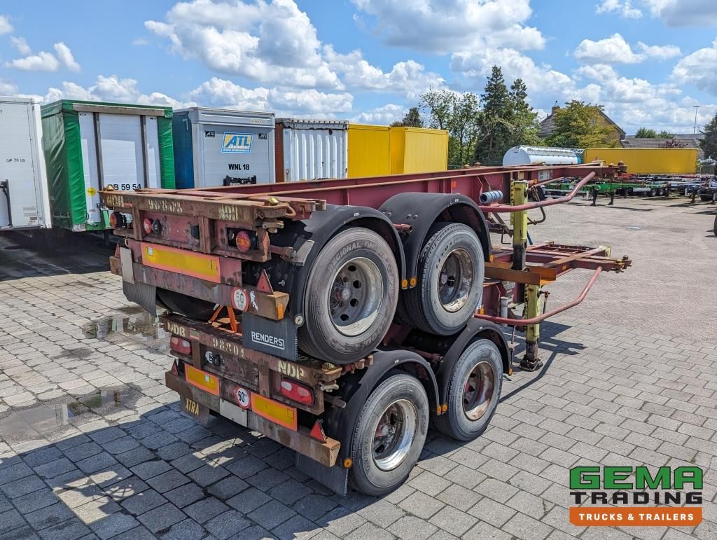 Krone SZC 20FT 2-Assen ROR - STEEL Suspension - DOUBLE tires - DrumBrakes