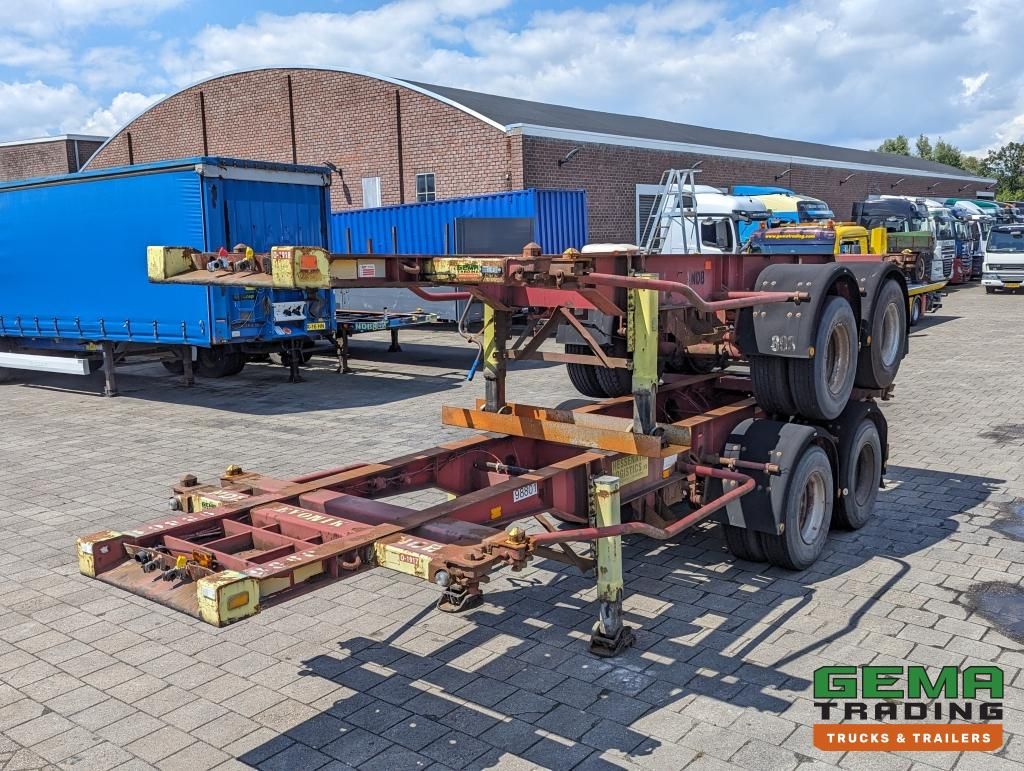 Krone SZC 20FT 2-Assen ROR - STEEL Suspension - DOUBLE tires - DrumBrakes