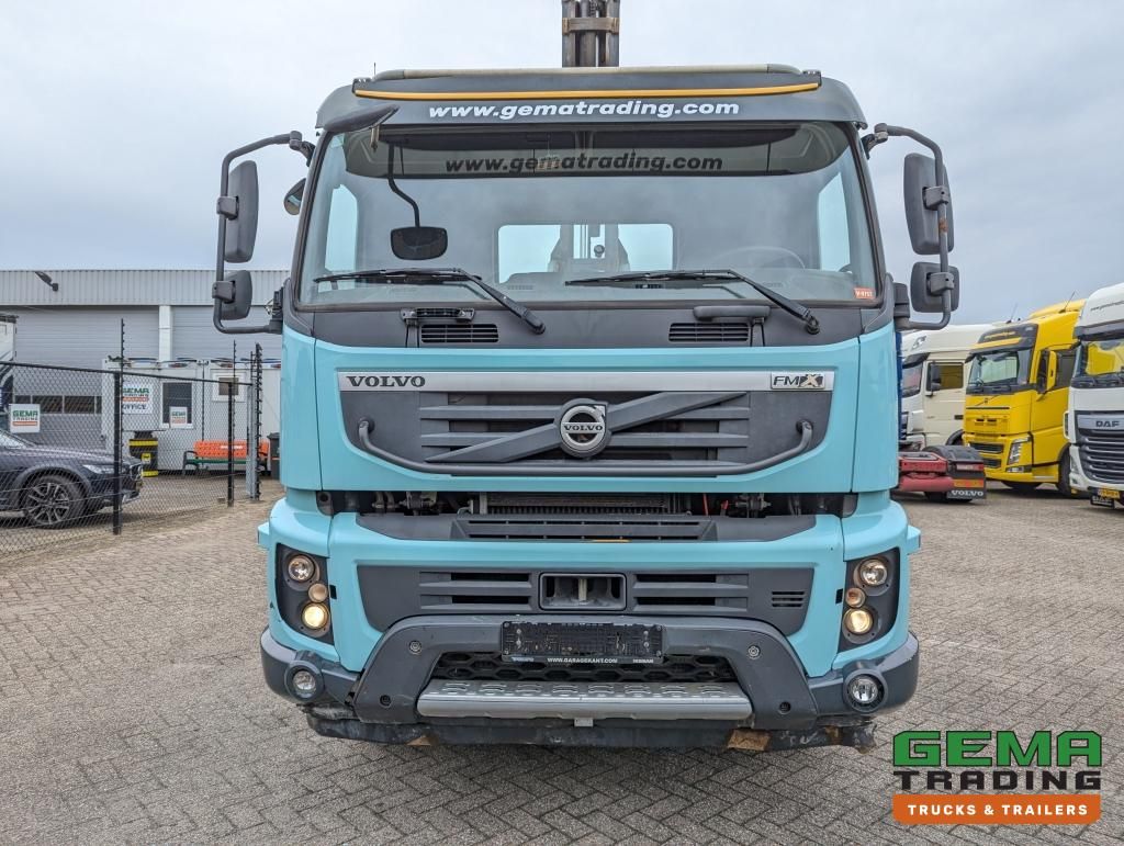 Volvo FMX410 8x4 /4 Daycab Euro5 - Hooklift 25T - CementSilo - Radiographic - Hydr. Support Legs - HubReduction