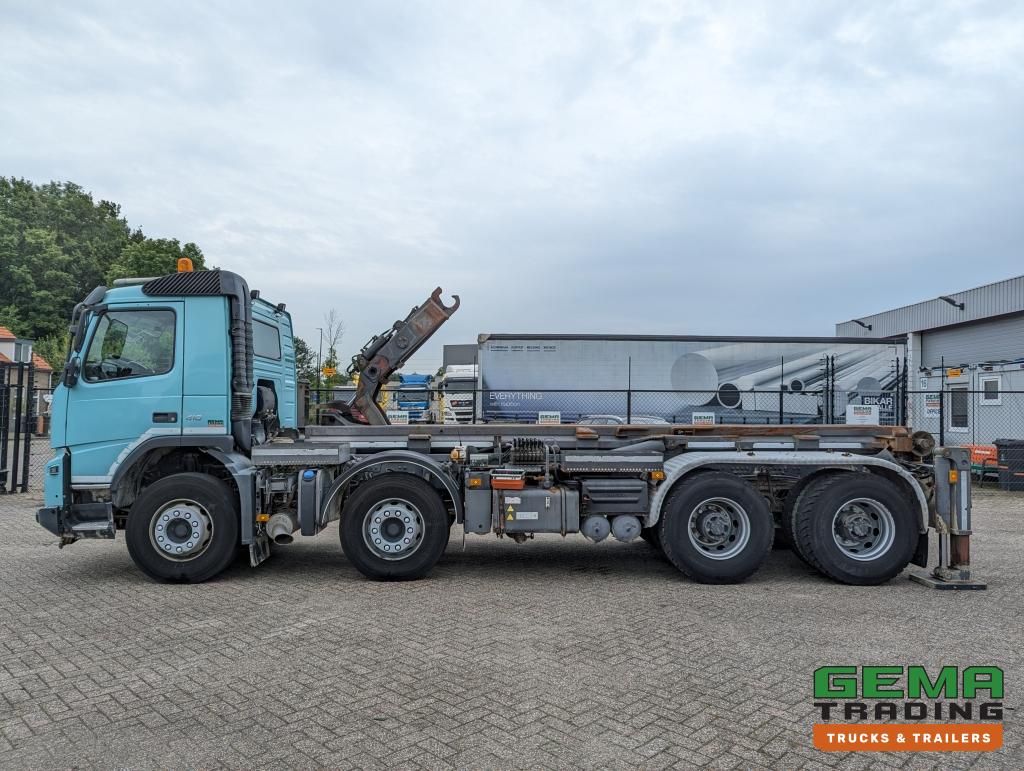 Volvo FMX410 8x4 /4 Daycab Euro5 - Hooklift 25T - CementSilo - Radiographic - Hydr. Support Legs - HubReduction