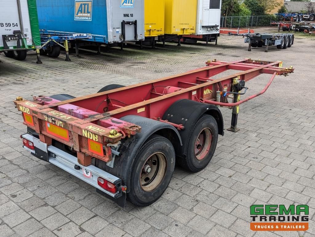 Krone SZC 20FT 2-Assen ROR - STEEL Suspension - DOUBLE tires - DrumBrakes (O1916)