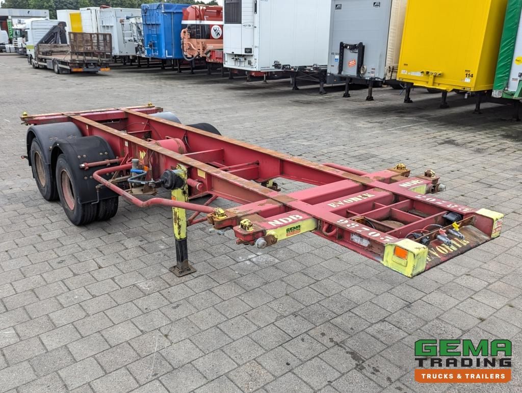 Krone SZC 20FT 2-Assen ROR - STEEL Suspension - DOUBLE tires - DrumBrakes (O1916)
