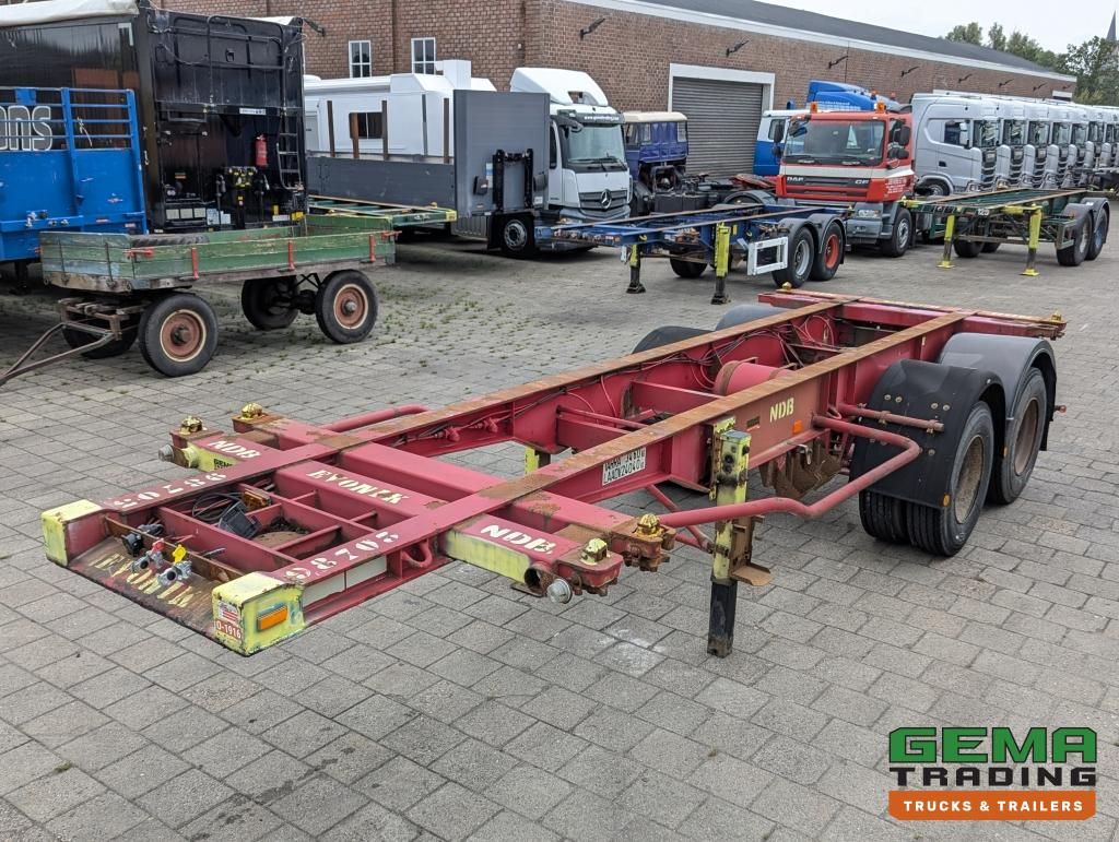 Krone SZC 20FT 2-Assen ROR - STEEL Suspension - DOUBLE tires - DrumBrakes (O1916)