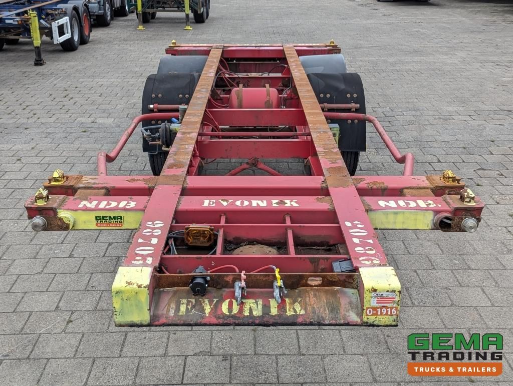 Krone SZC 20FT 2-Assen ROR - STEEL Suspension - DOUBLE tires - DrumBrakes (O1916)