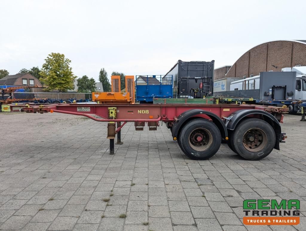 Krone SZC 20FT 2-Assen ROR - STEEL Suspension - DOUBLE tires - DrumBrakes (O1916)