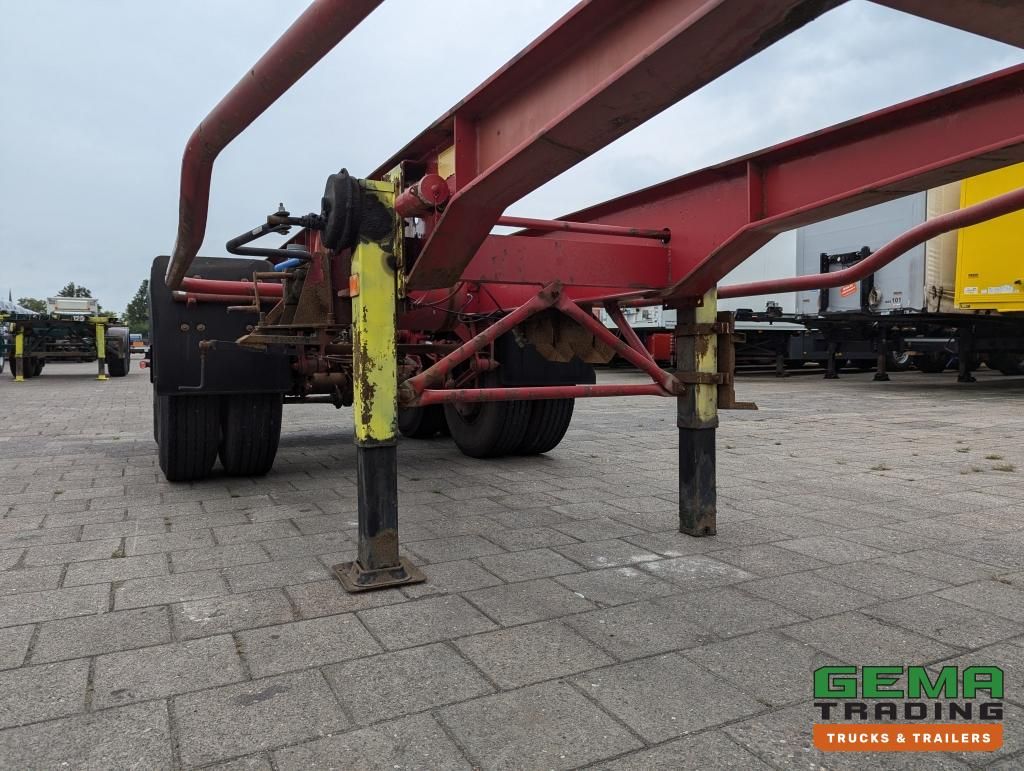 Krone SZC 20FT 2-Assen ROR - STEEL Suspension - DOUBLE tires - DrumBrakes (O1916)
