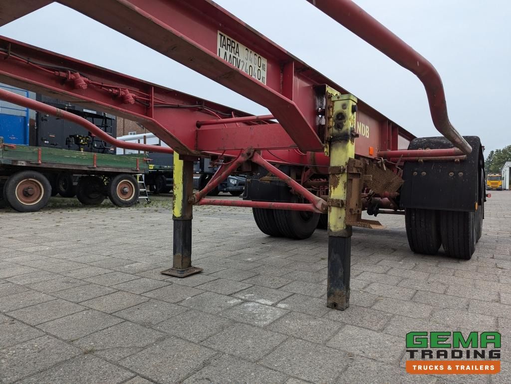 Krone SZC 20FT 2-Assen ROR - STEEL Suspension - DOUBLE tires - DrumBrakes (O1916)