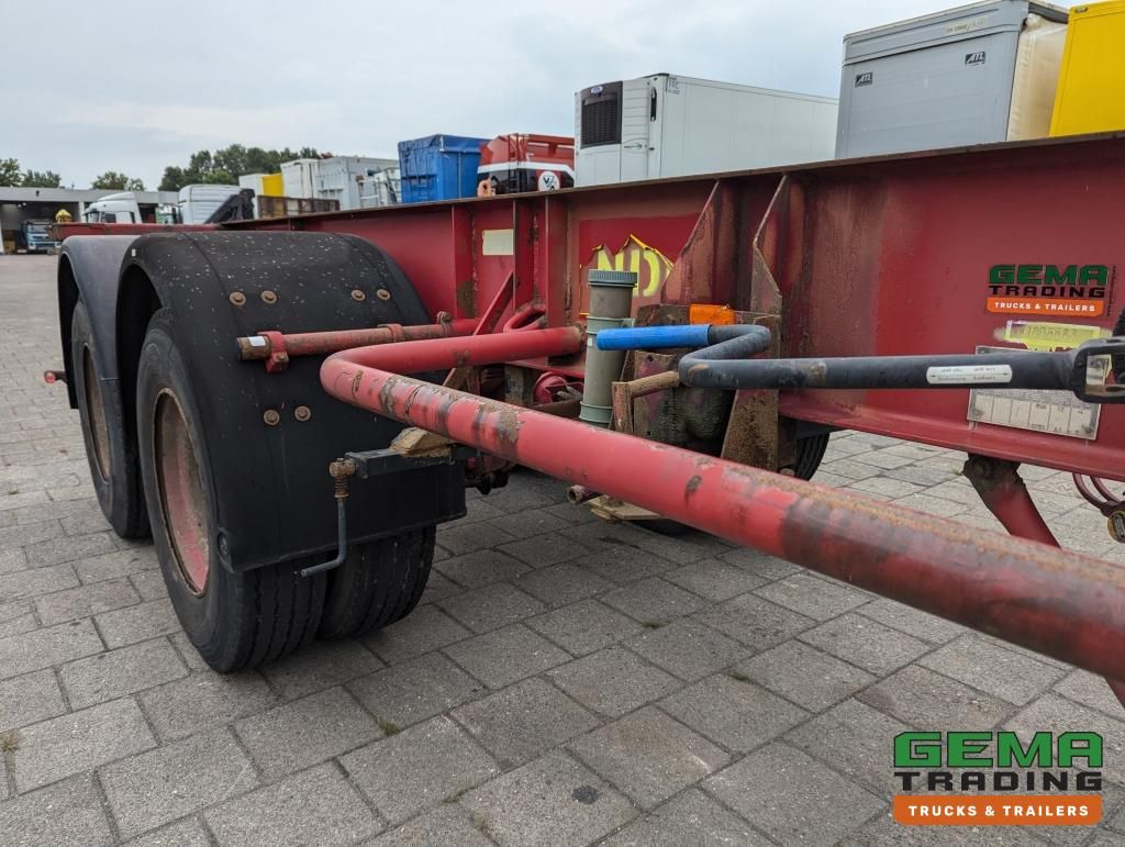 Krone SZC 20FT 2-Assen ROR - STEEL Suspension - DOUBLE tires - DrumBrakes (O1916)