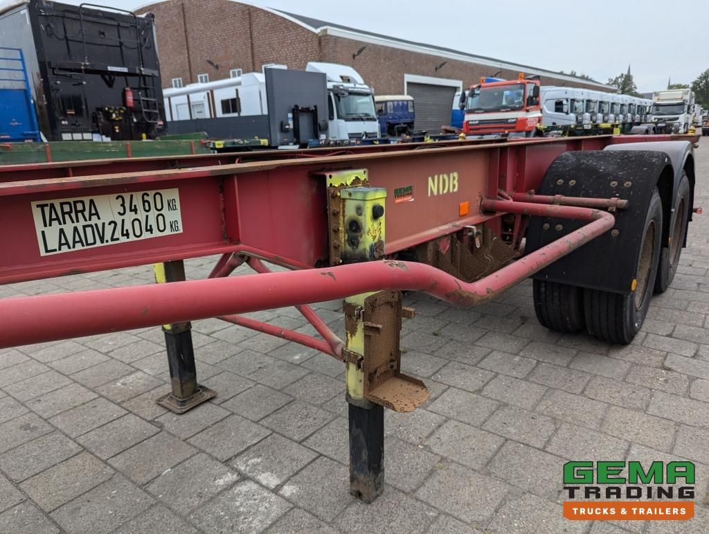 Krone SZC 20FT 2-Assen ROR - STEEL Suspension - DOUBLE tires - DrumBrakes (O1916)