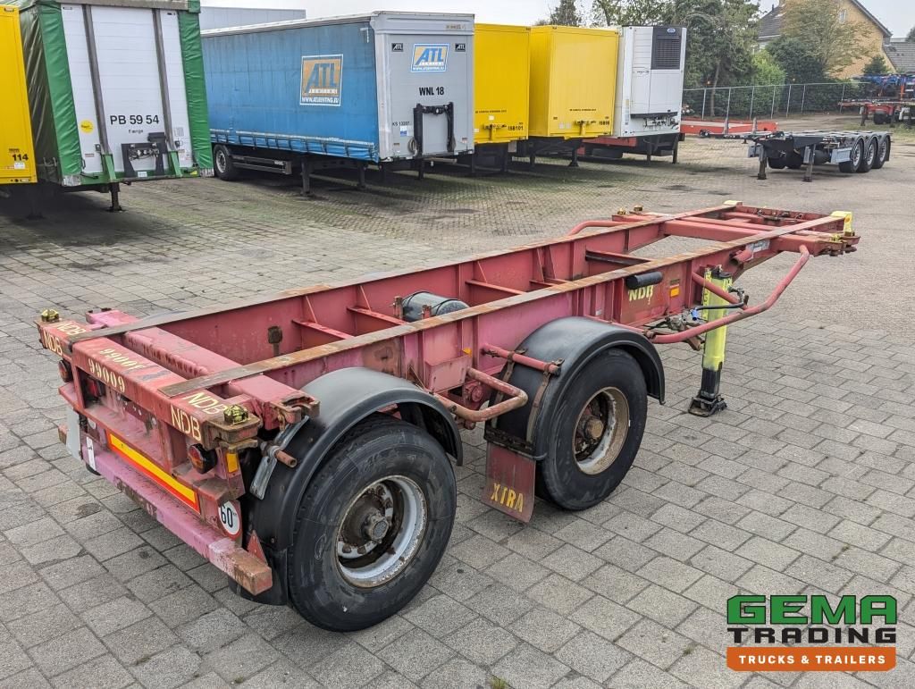 SHLADOT SD-901M 20FT 2-Assen ROR DrumBrakes - Steel Suspension - 20 units in Stock (O1985)