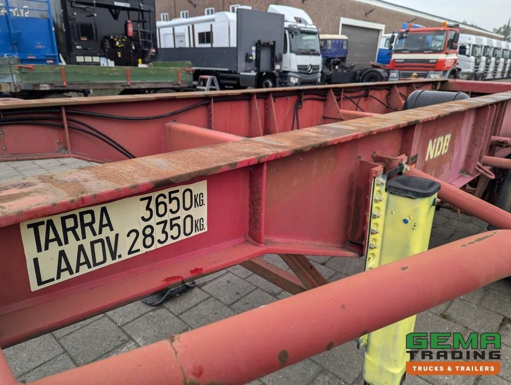 SHLADOT SD-901M 20FT 2-Assen ROR DrumBrakes - Steel Suspension - 20 units in Stock (O1985)