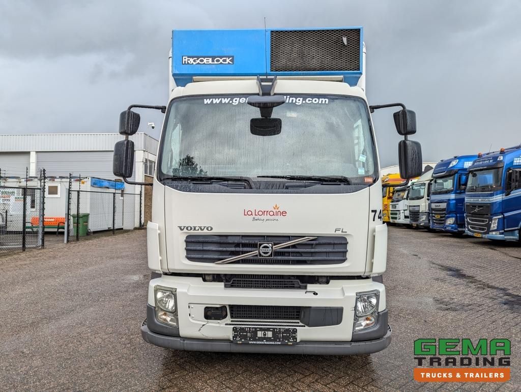 Volvo FL290 4x2 Daycab Euro5 18T – Schaltgetriebe – Kühl-Gefrierkombination 8,40 m – Frigo Block – Hebebühne 1500 kg