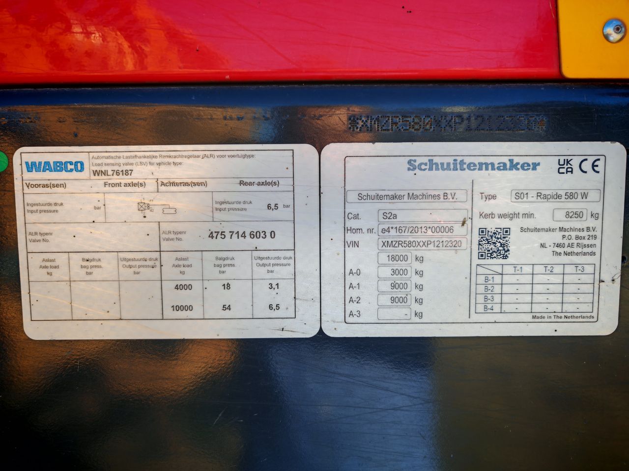 Schuitemaker Opraapwagen Rapide 580-26.5W