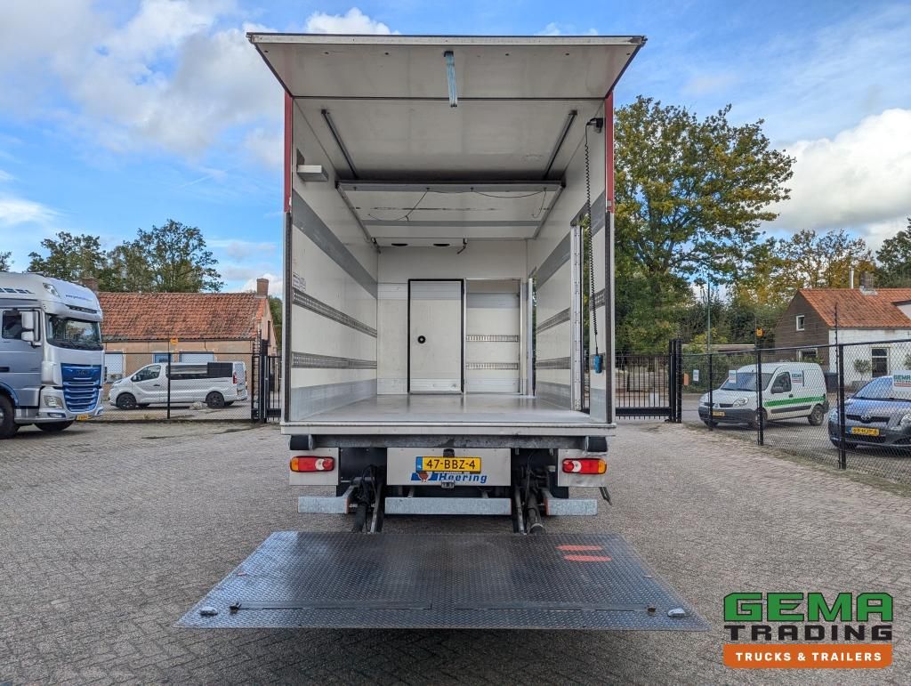 DAF FA CF65.250 4x2 Daycab Euro5 Kühl-/Gefrierbox 6,7 m + Träger Supra 750 m + Hebebühne 2000 kg