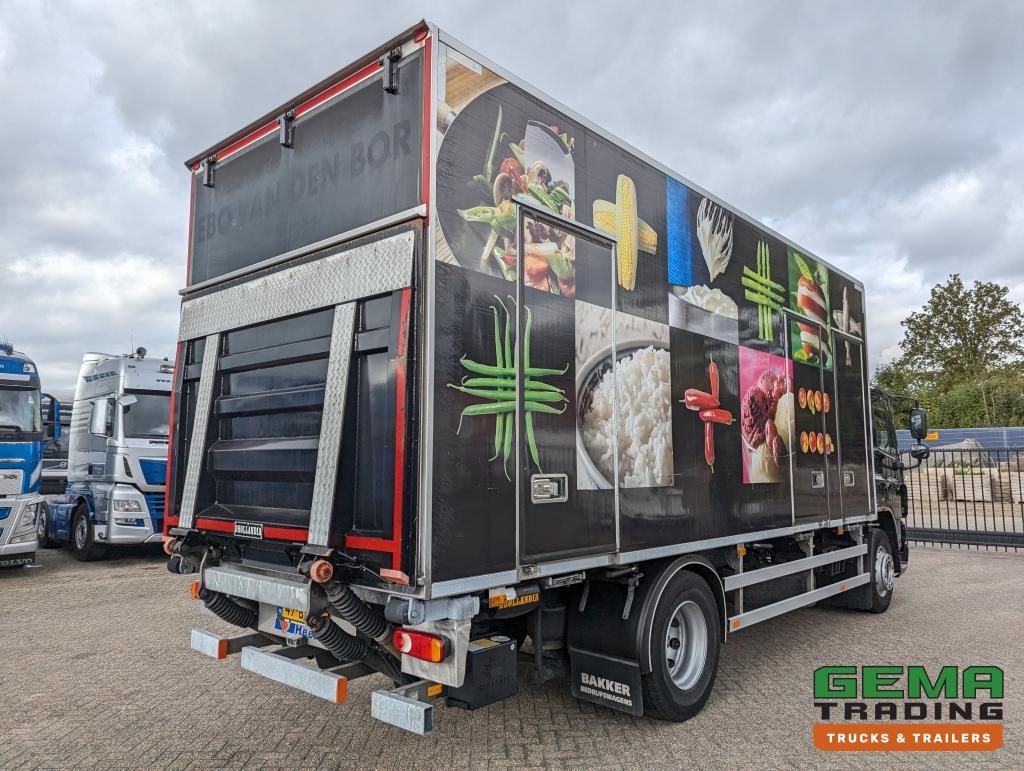 DAF FA CF65.250 4x2 Daycab Euro5 Kühl-/Gefrierbox 6,7 m + Träger Supra 750 m + Hebebühne 2000 kg