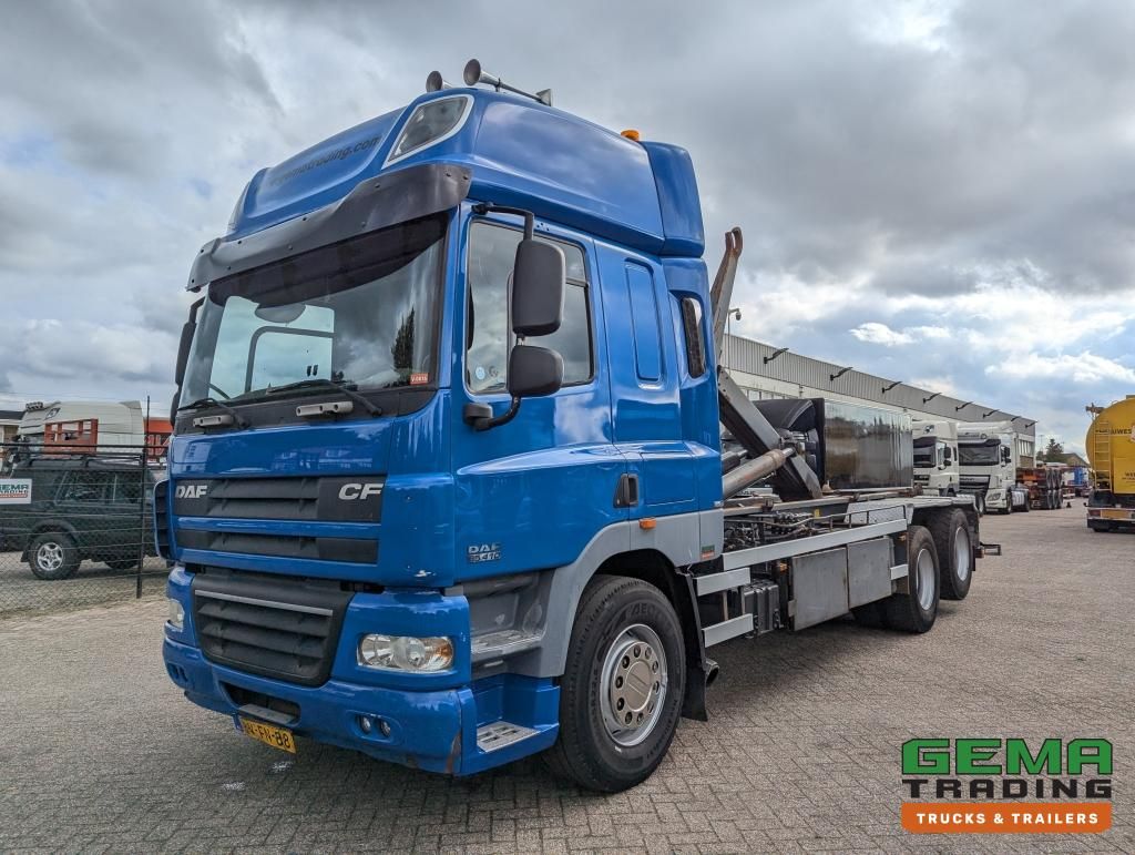 DAF FAS CF85.410 6x2 Euro5 FAS CF85.410 6x2 Spacecab Euro5 - HaakarmSysteem AJK 20T - KlapBumper - Vangmuilkoppeling - Lift-As