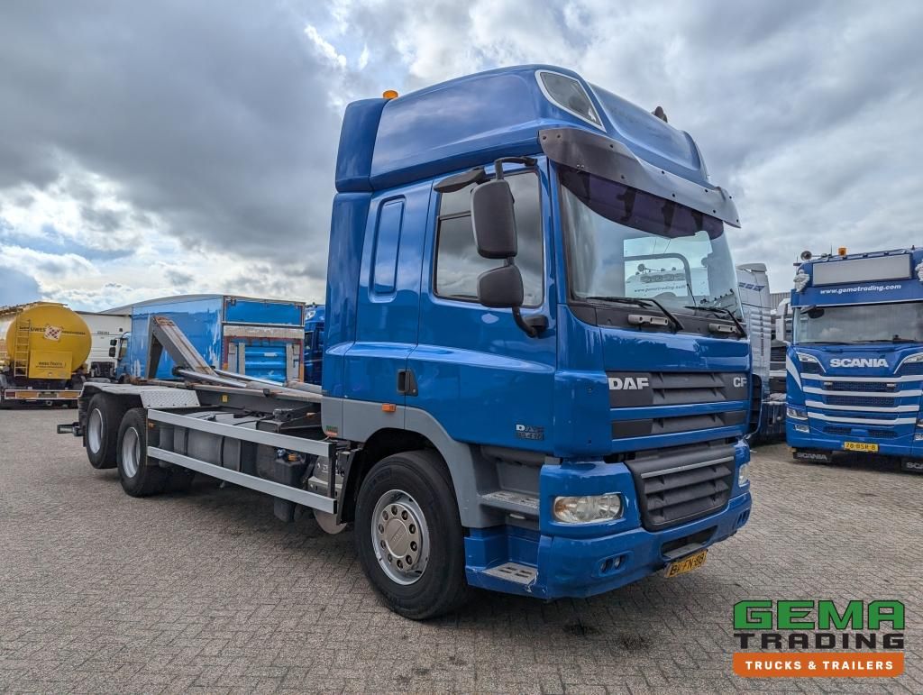 DAF FAS CF85.410 6x2 Euro5 FAS CF85.410 6x2 Spacecab Euro5 - HaakarmSysteem AJK 20T - KlapBumper - Vangmuilkoppeling - Lift-As