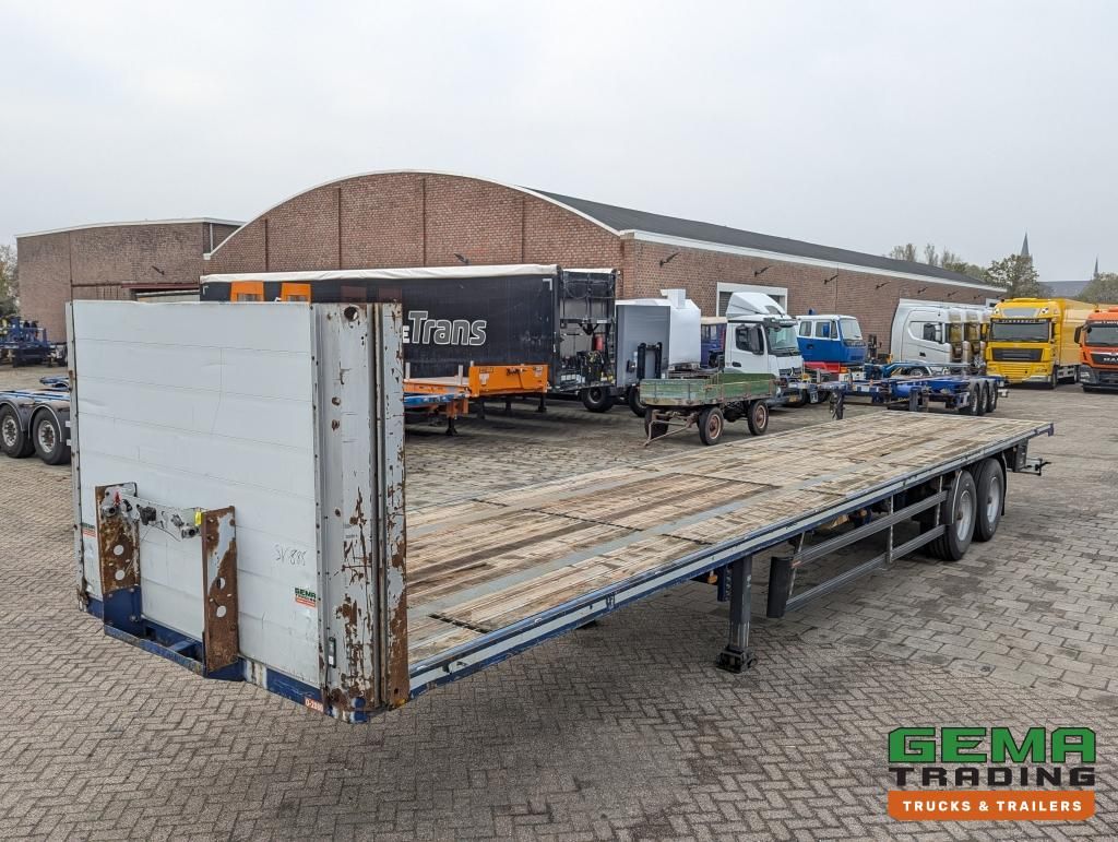 System Tailer PRS18 2-Assen BPW Offene Ladefläche - Rungen + Rungen - HH Boden