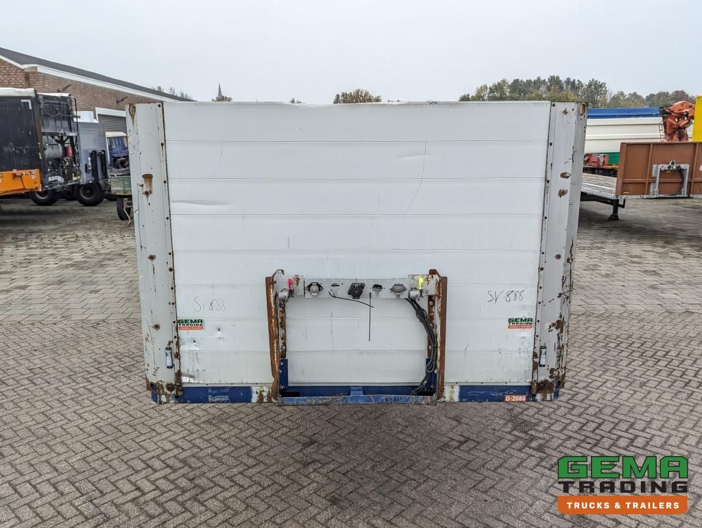 System Tailer PRS18 2-Assen BPW Offene Ladefläche - Rungen + Rungen - HH Boden