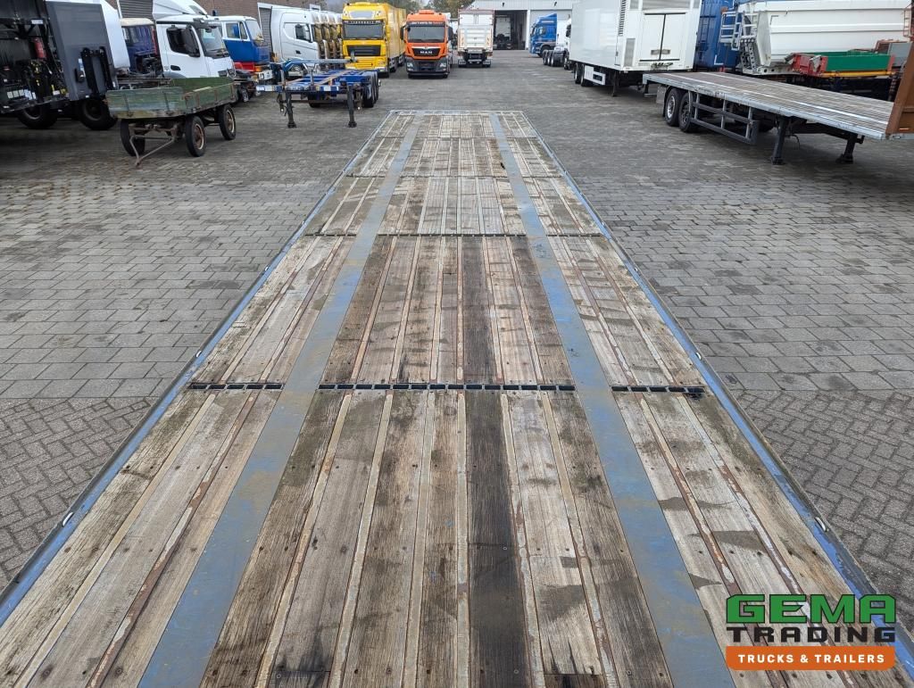 System Tailer PRS18 2-Assen BPW Offene Ladefläche - Rungen + Rungen - HH Boden