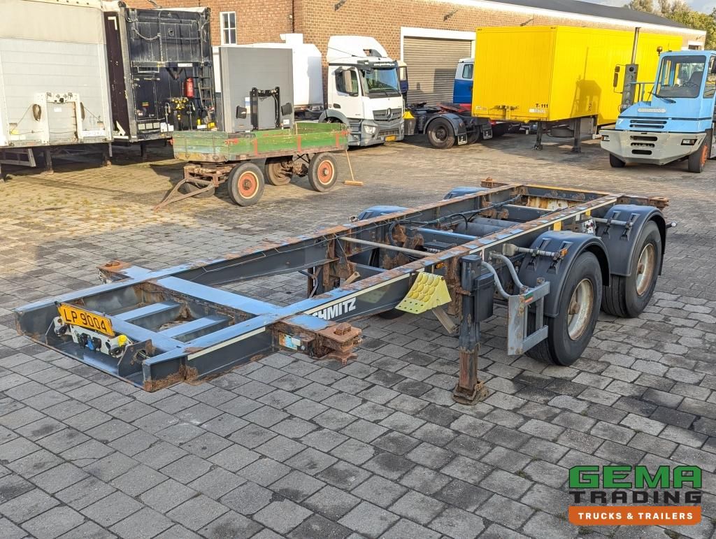 Schmitz Cargobull SCF 20 2-Assen BPW DrumBrakes - 20FT Connection - 2419KG (O2060)