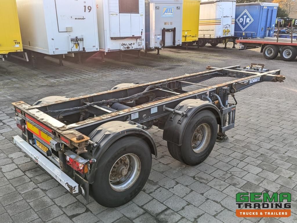 Schmitz Cargobull SCF 20 2-Assen BPW DrumBrakes - 20FT Connection - 2419KG (O2060)