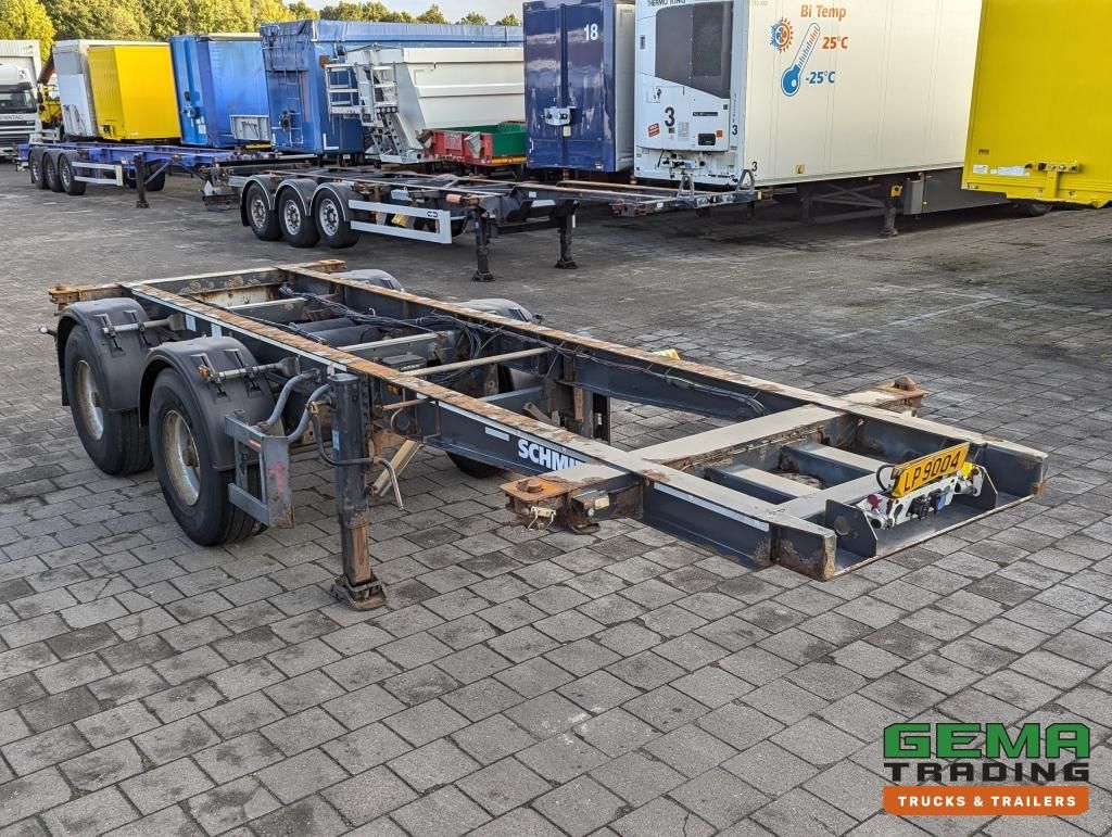 Schmitz Cargobull SCF 20 2-Assen BPW DrumBrakes - 20FT Connection - 2419KG (O2060)