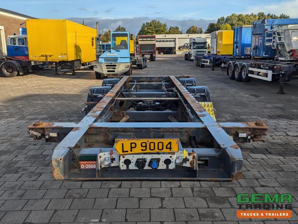 Schmitz Cargobull SCF 20 2-Assen BPW DrumBrakes - 20FT Connection - 2419KG (O2060)