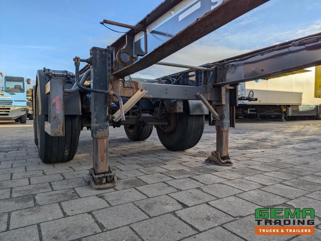 Schmitz Cargobull SCF 20 2-Assen BPW DrumBrakes - 20FT Connection - 2419KG (O2060)