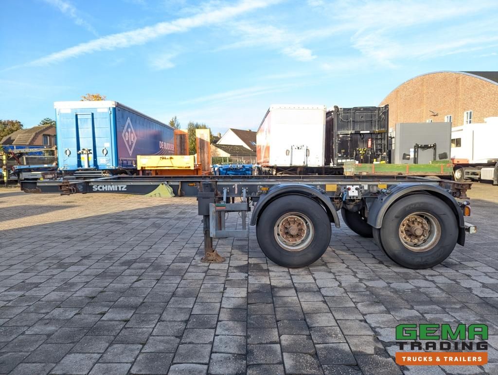 Schmitz Cargobull SCF 20 2-Assen BPW DrumBrakes - 20FT Connection - 2419KG (O2060)