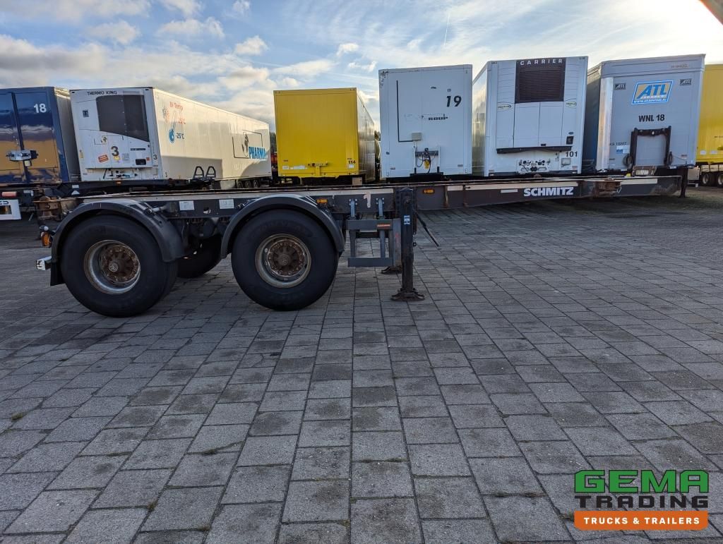 Schmitz Cargobull SCF 20 2-Assen BPW DrumBrakes - 20FT Connection - 2419KG (O2060)