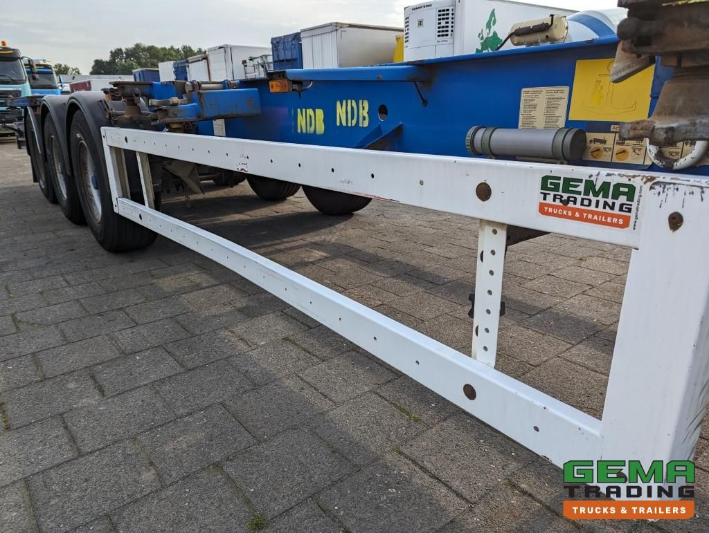 Krone SDC-27 3-Assen BPW Drumbrakes - 5340KG - All Connections (O1912)